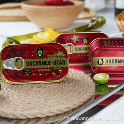 Docaner Sardine-Konserven-aromatische Sardinen